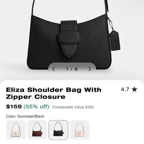 Coach Eliza purse - Picture 4 of 9